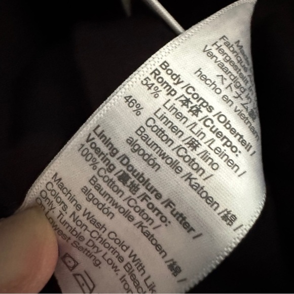 NWT Madewell Linen-Cotton Blend Wrap Midi Skirt Size 4 - Picture 9 of 11